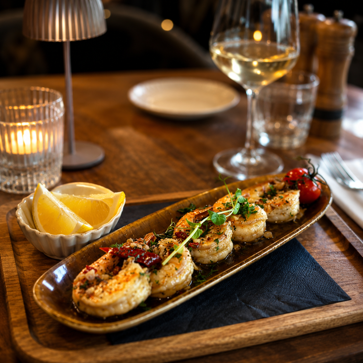 Scampi’s met knoflook 5 st.