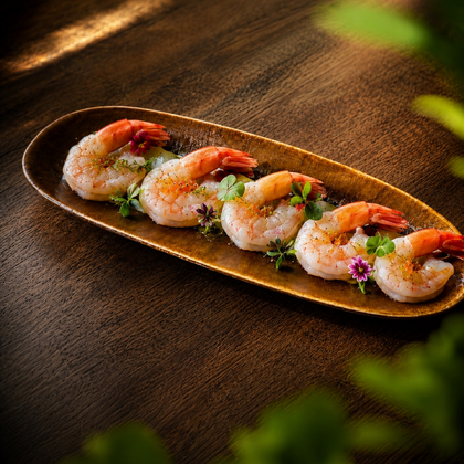 Scampi’s met knoflook ( 5st.)